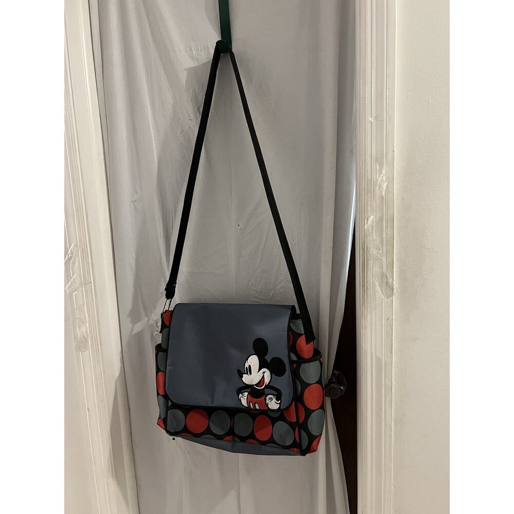 Disney Mickey Mouse Messenger Baby Diaper Bag Girls Boys 12x11x4